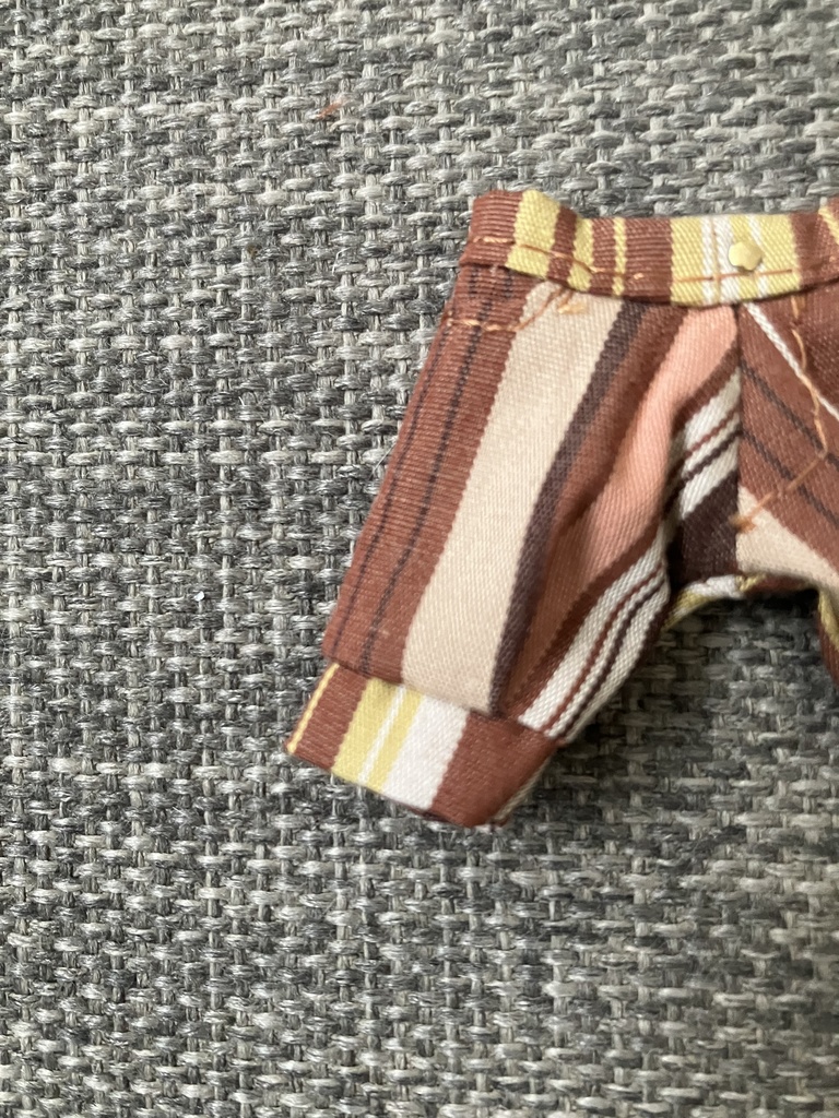 オビツ11  ハーフパンツ　ストライプ