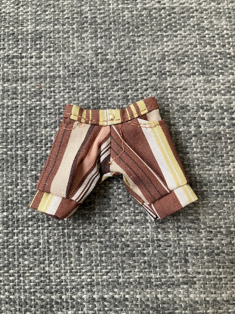 オビツ11  ハーフパンツ　ストライプ