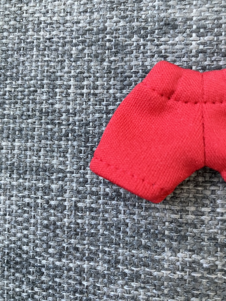 オビツ11  ジャージ素材のshort pants red