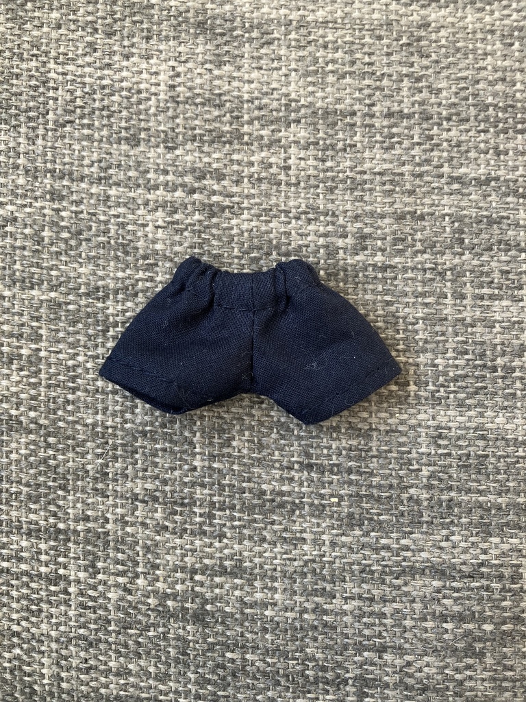 オビツ11  ショートパンツ　ネイビー　コットン