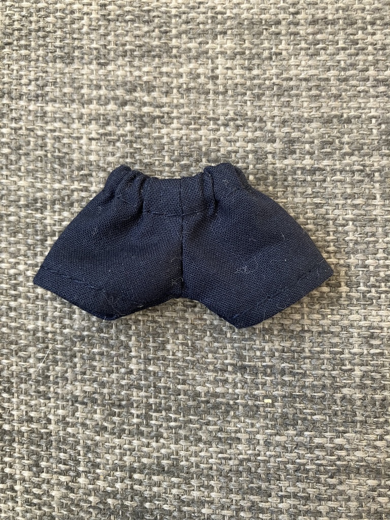 オビツ11  ショートパンツ　ネイビー　コットン