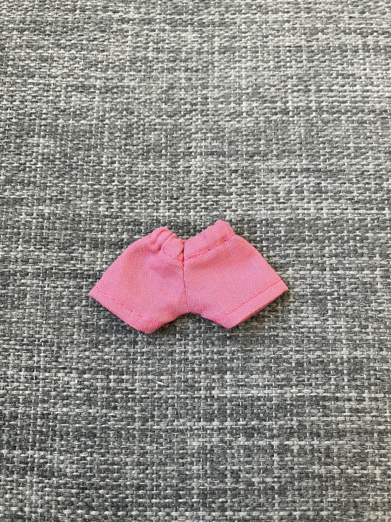 オビツ11  ショートパンツ　pink grape コットン