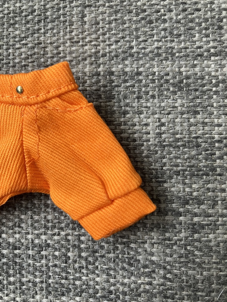 オビツ11  ハーフパンツ　vivid orange