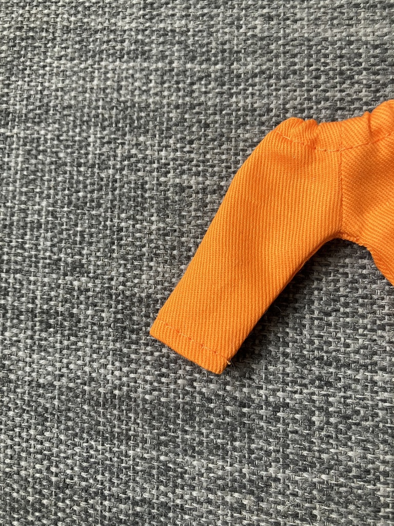 オビツ11  シンプルなパンツ　vivid orange