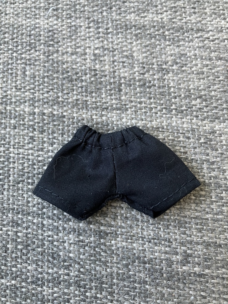 オビツ11  ショートパンツ　black