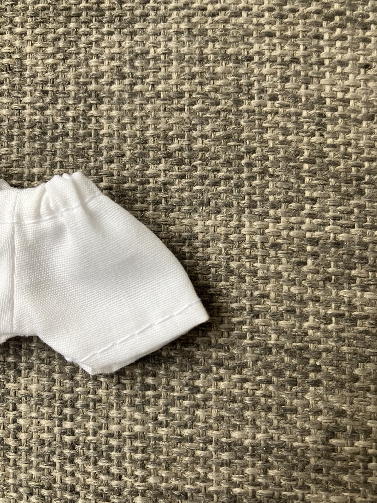 オビツ11  ショートパンツ　white cotton