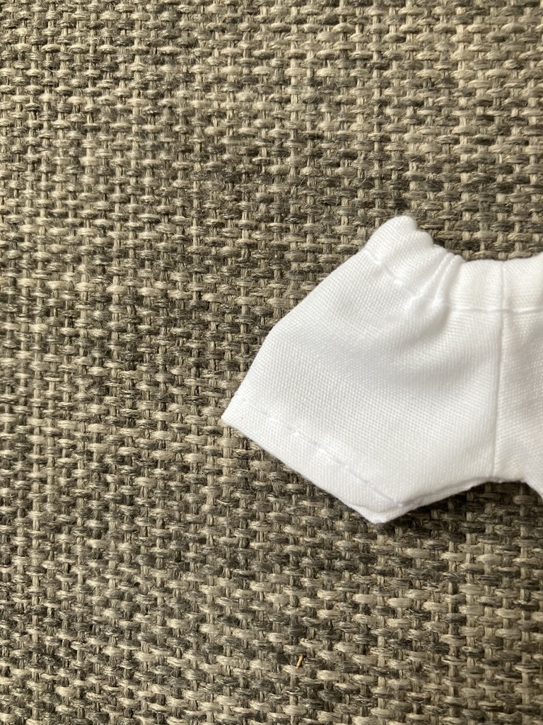 オビツ11  ショートパンツ　white cotton