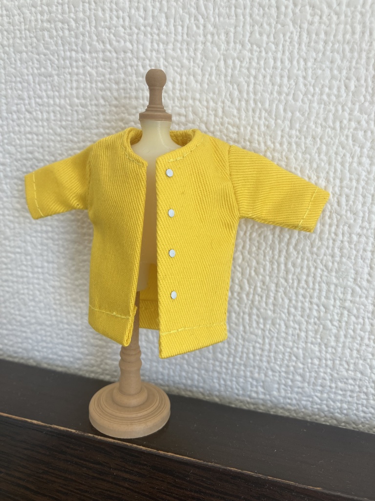 オビツ11  スプリングコート　yellow