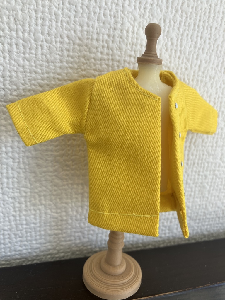 オビツ11  スプリングコート　yellow