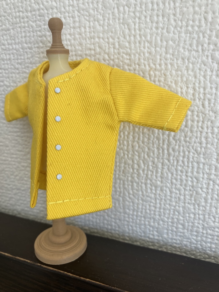 オビツ11  スプリングコート　yellow