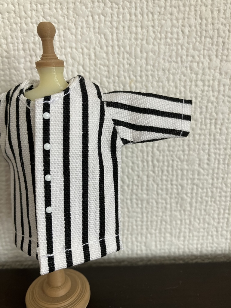 オビツ11  スプリングコート　ストライプ
