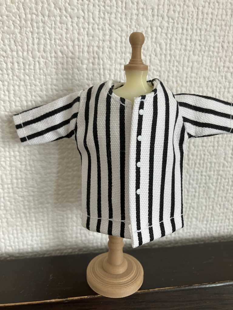 オビツ11  スプリングコート　ストライプ