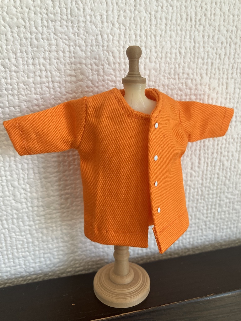 オビツ11  スプリングコート　vivid orange
