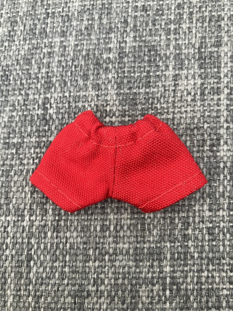 オビツ11  ショートパンツ　red