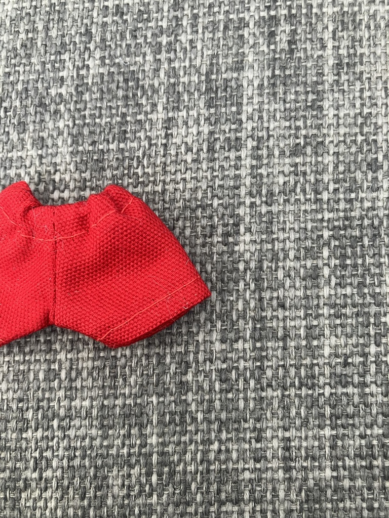 オビツ11  ショートパンツ　red
