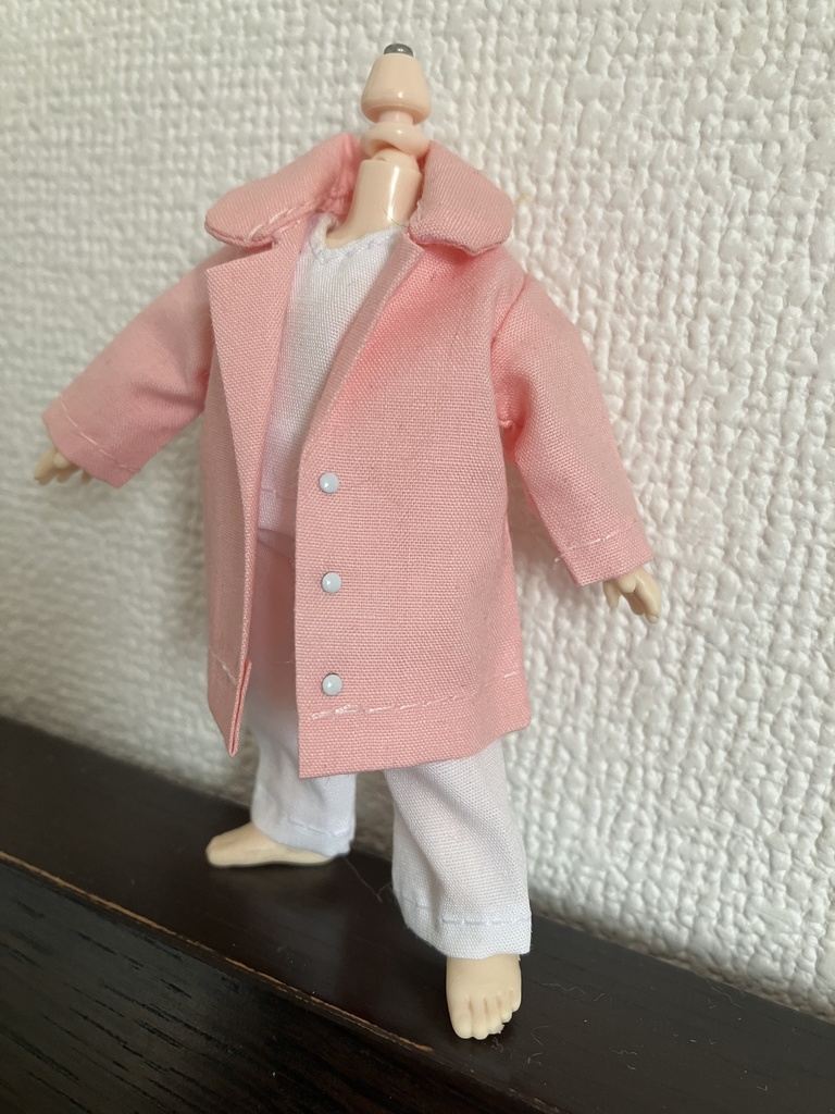 オビツ11  白衣　pink