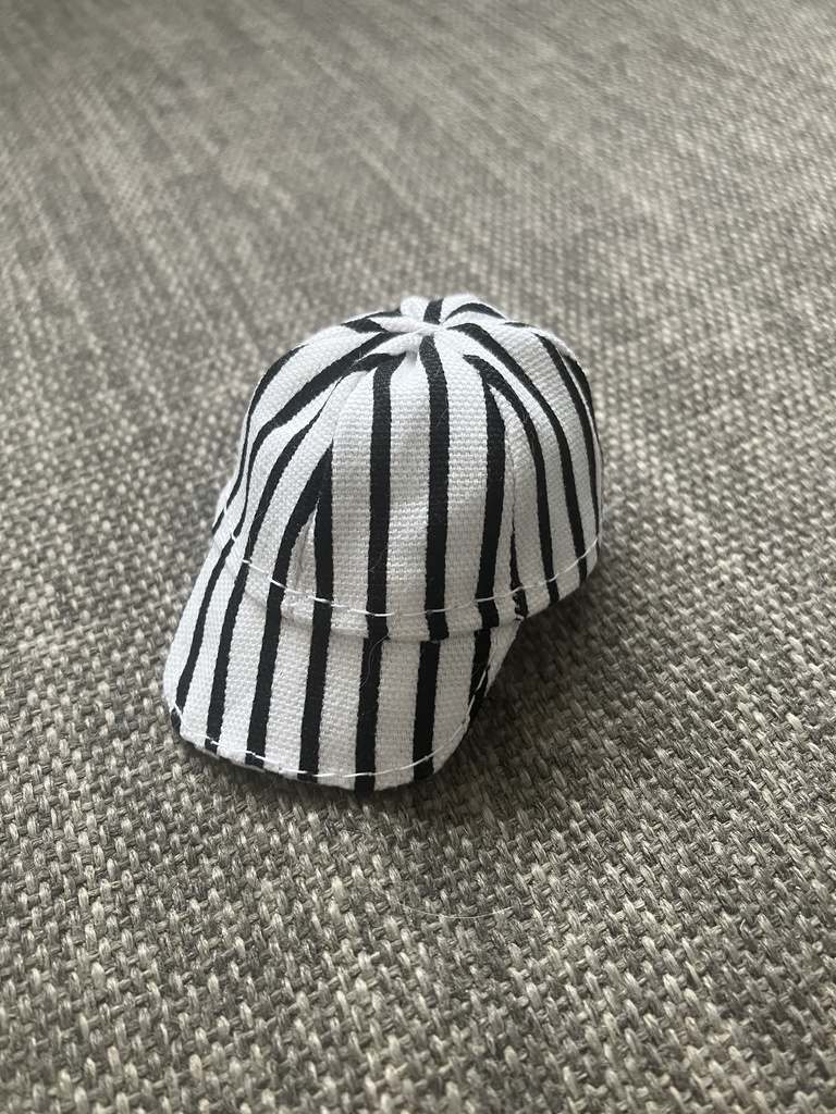 オビツ11  キャップ　ストライプ