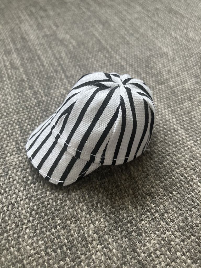 オビツ11  キャップ　ストライプ