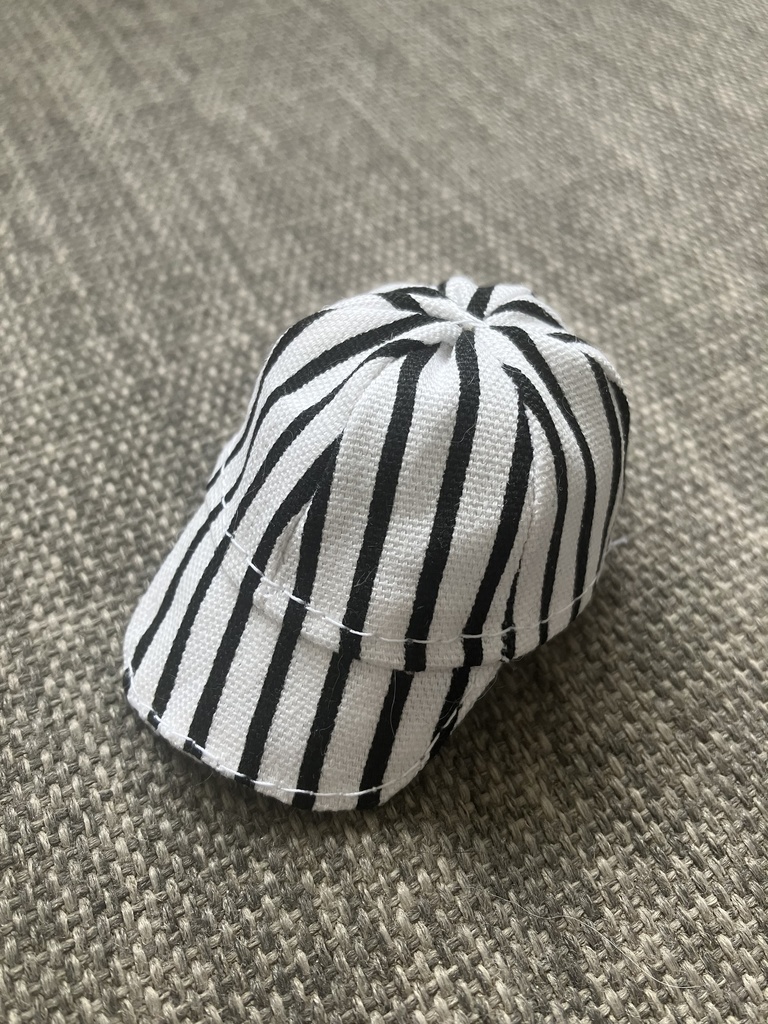 オビツ11  キャップ　ストライプ