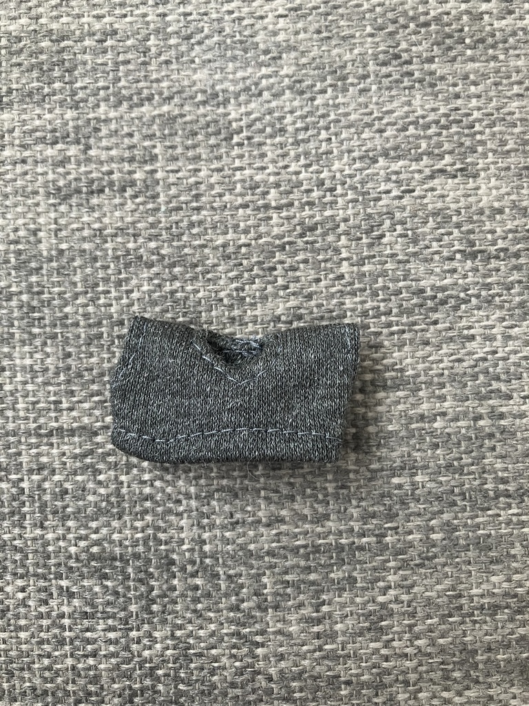 オビツ11  ショートタンクトップ　ダークグレー