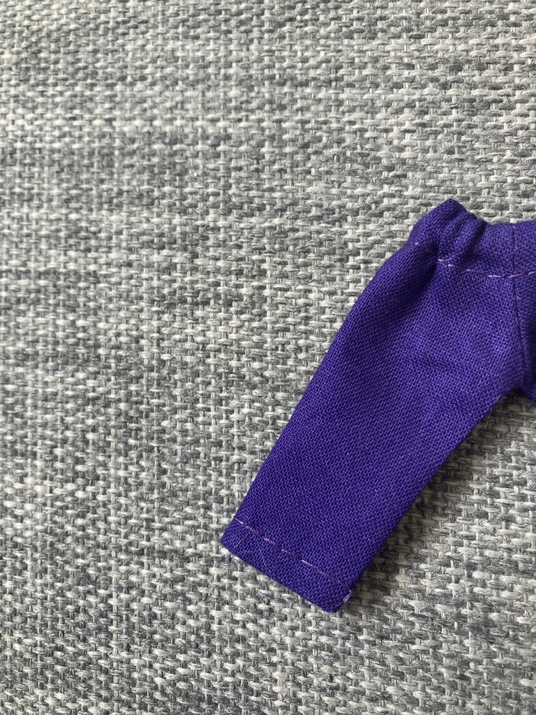 オビツ11  シンプルなパンツ　purple