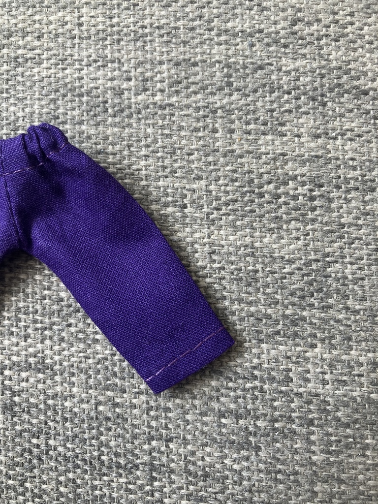 オビツ11  シンプルなパンツ　purple