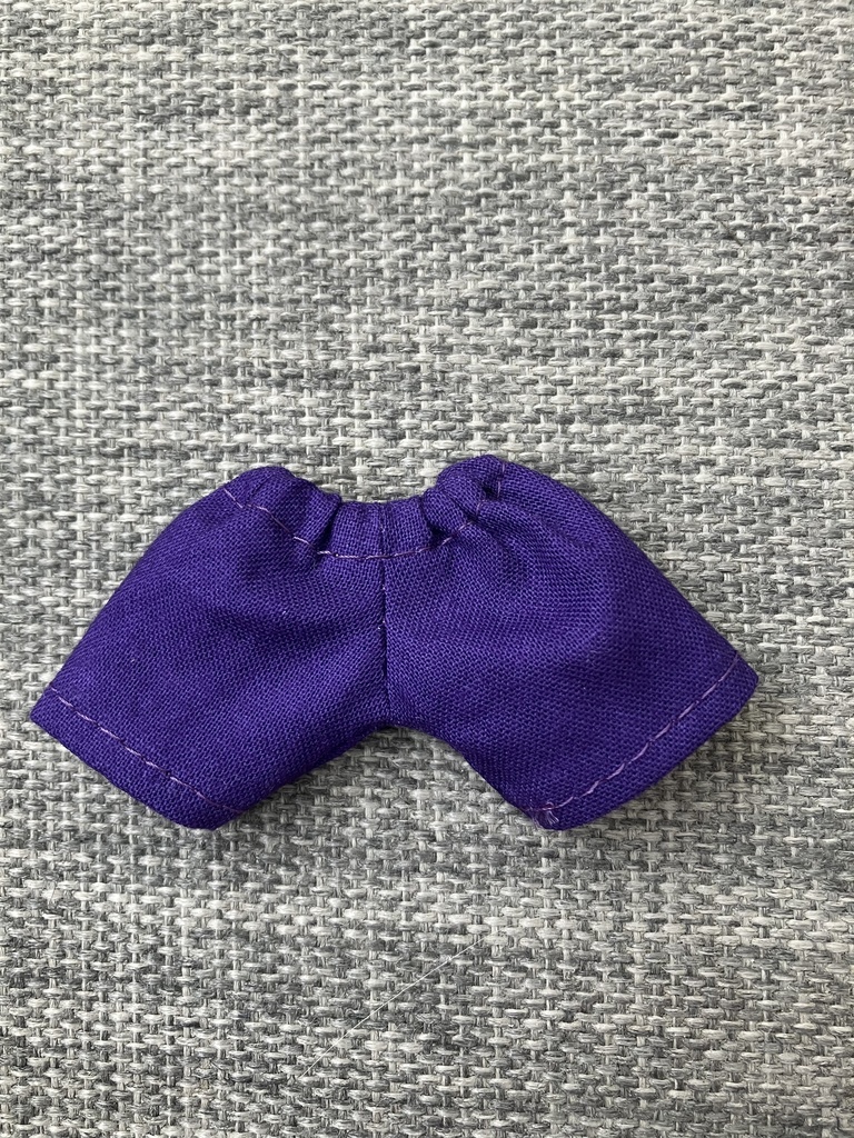 オビツ11  ハーフパンツ　purple
