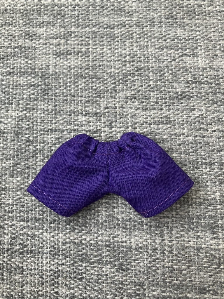 オビツ11  ハーフパンツ　purple
