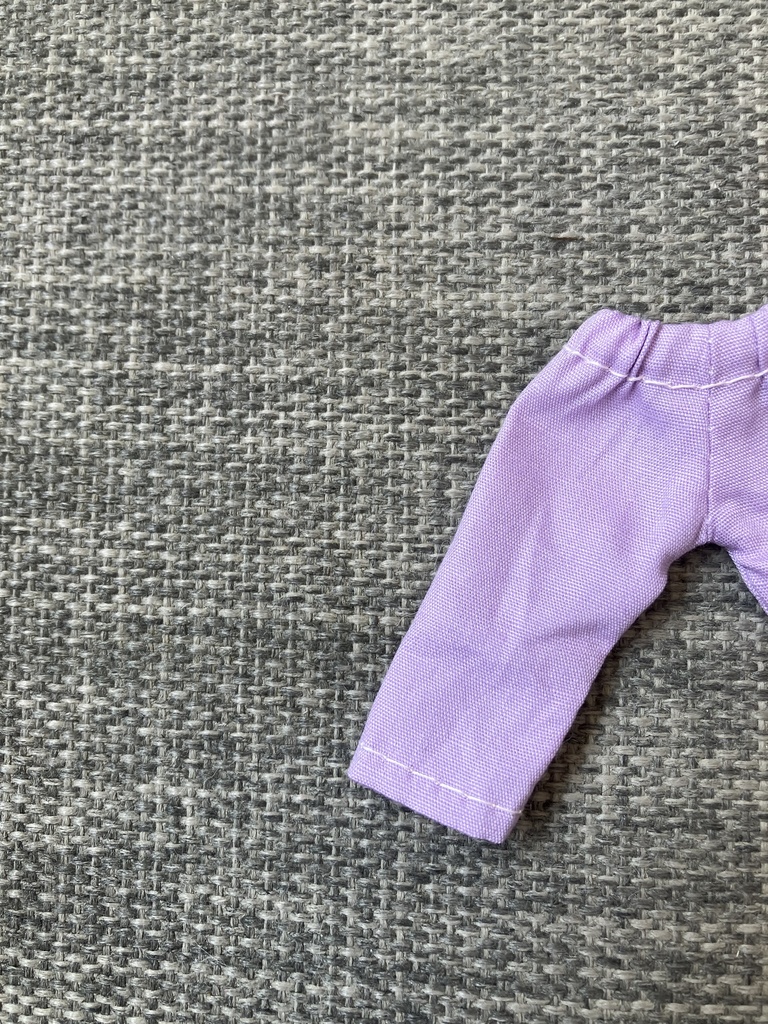 オビツ11  シンプルなパンツ　purple