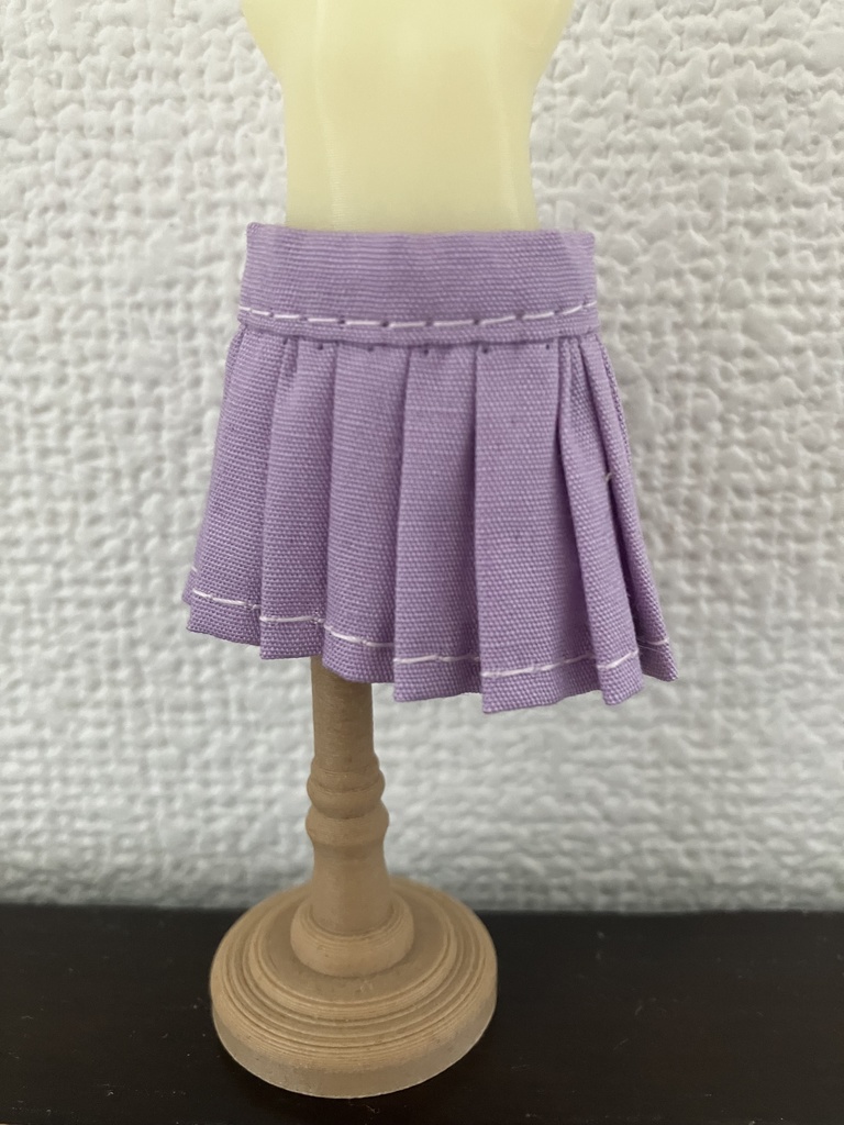 オビツ11  プリーツスカート　lavender