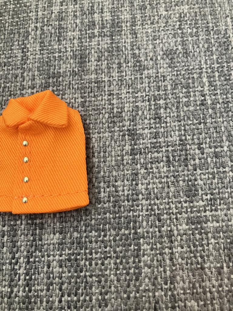 オビツ11  ノースリーブシャツ　orange