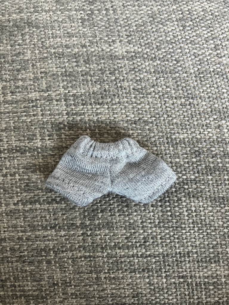 オビツ11  ジャージ素材のショートパンツ　grey