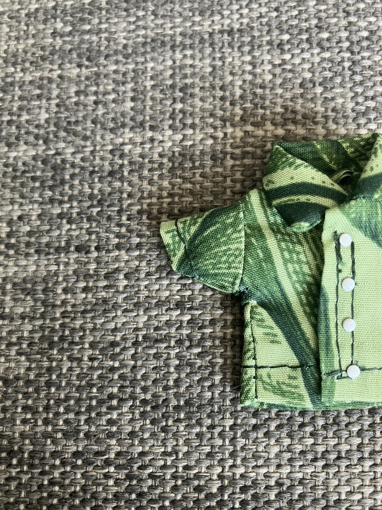 オビツ11  半袖シャツ　green