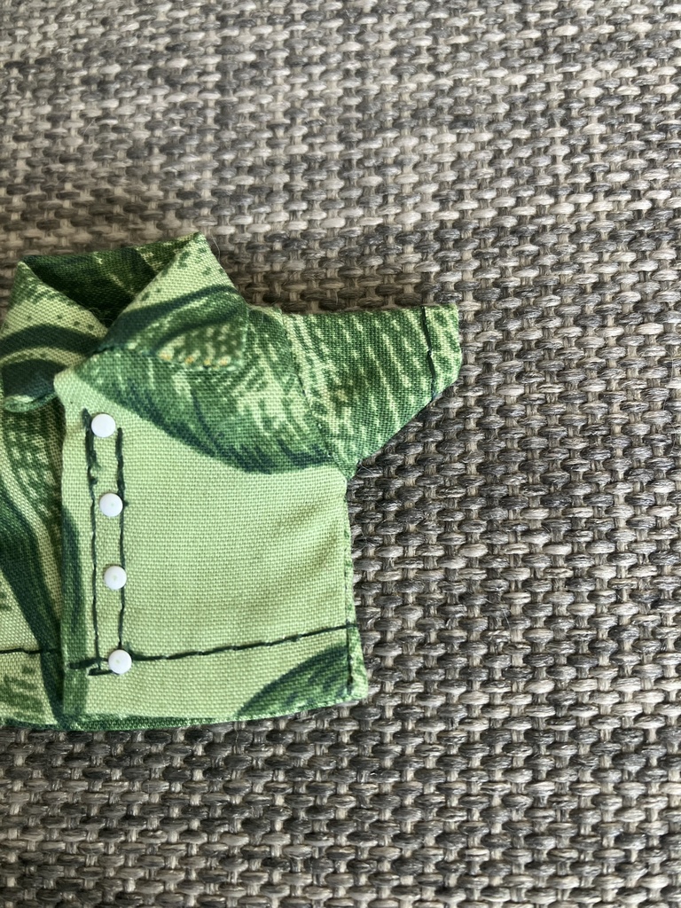 オビツ11  半袖シャツ　green