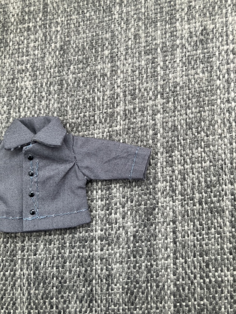 オビツ11  長袖シャツ　grey
