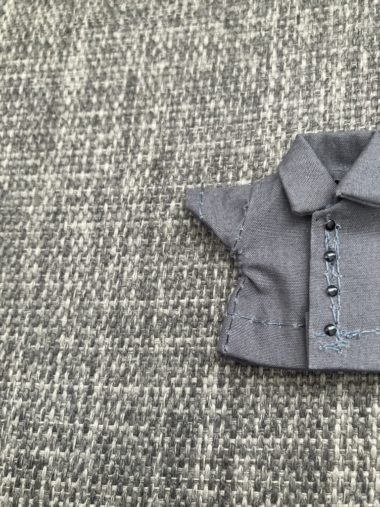 オビツ11  長袖シャツ　grey