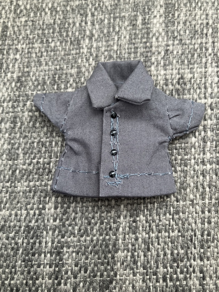 オビツ11  長袖シャツ　grey