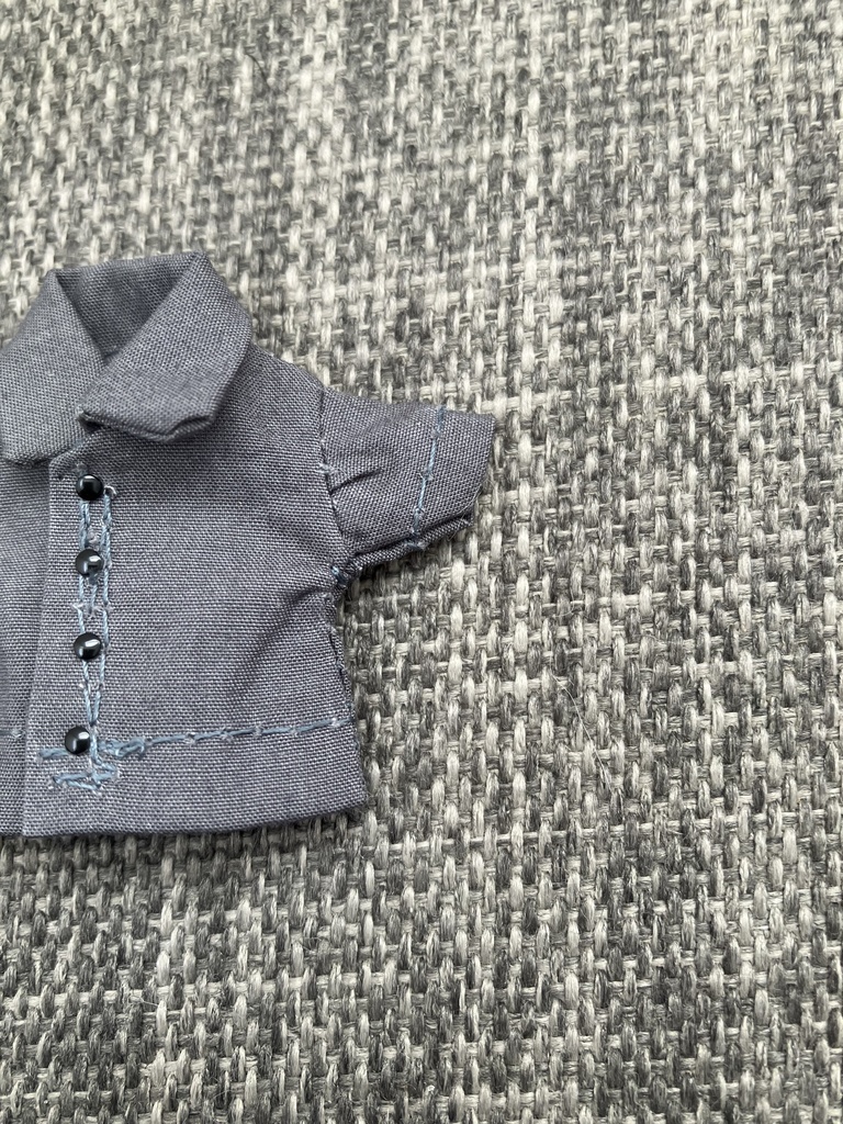 オビツ11  長袖シャツ　grey