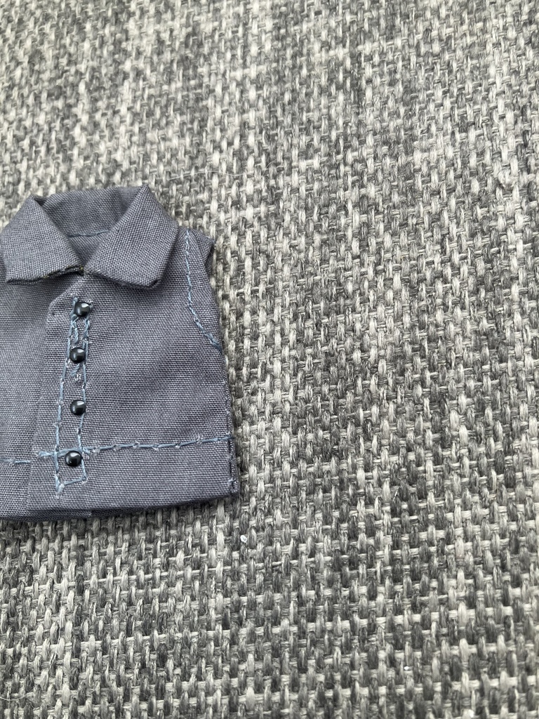 オビツ11  ノースリーブシャツ　grey