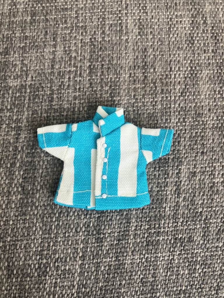 オビツ11  半袖シャツ　スタンドカラー　