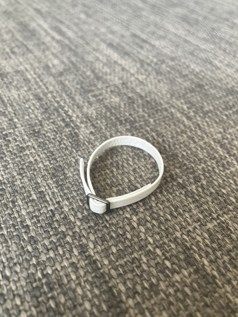 オビツ11  白革ベルト