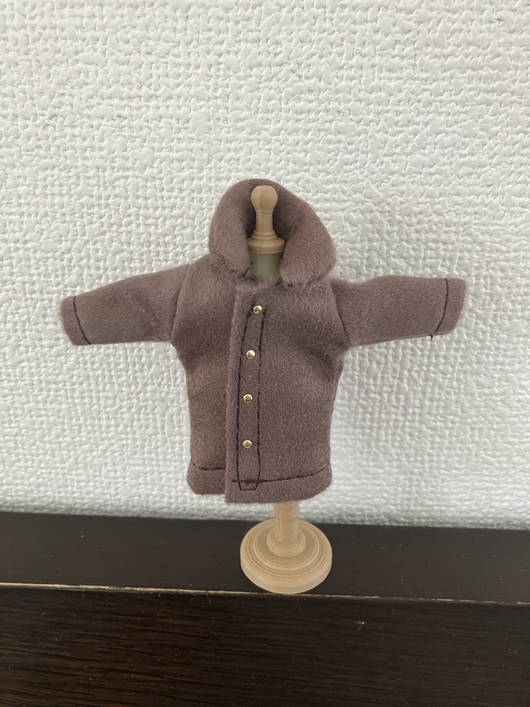 オビツ11  コート　brown