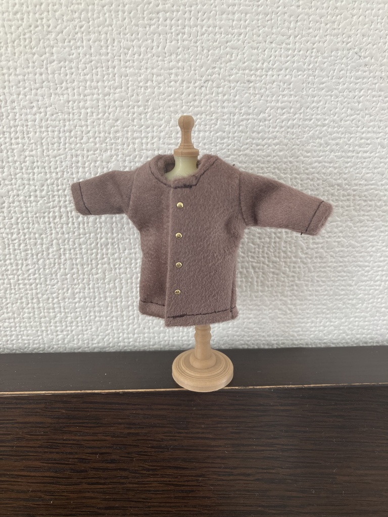 オビツ11  コート　brown