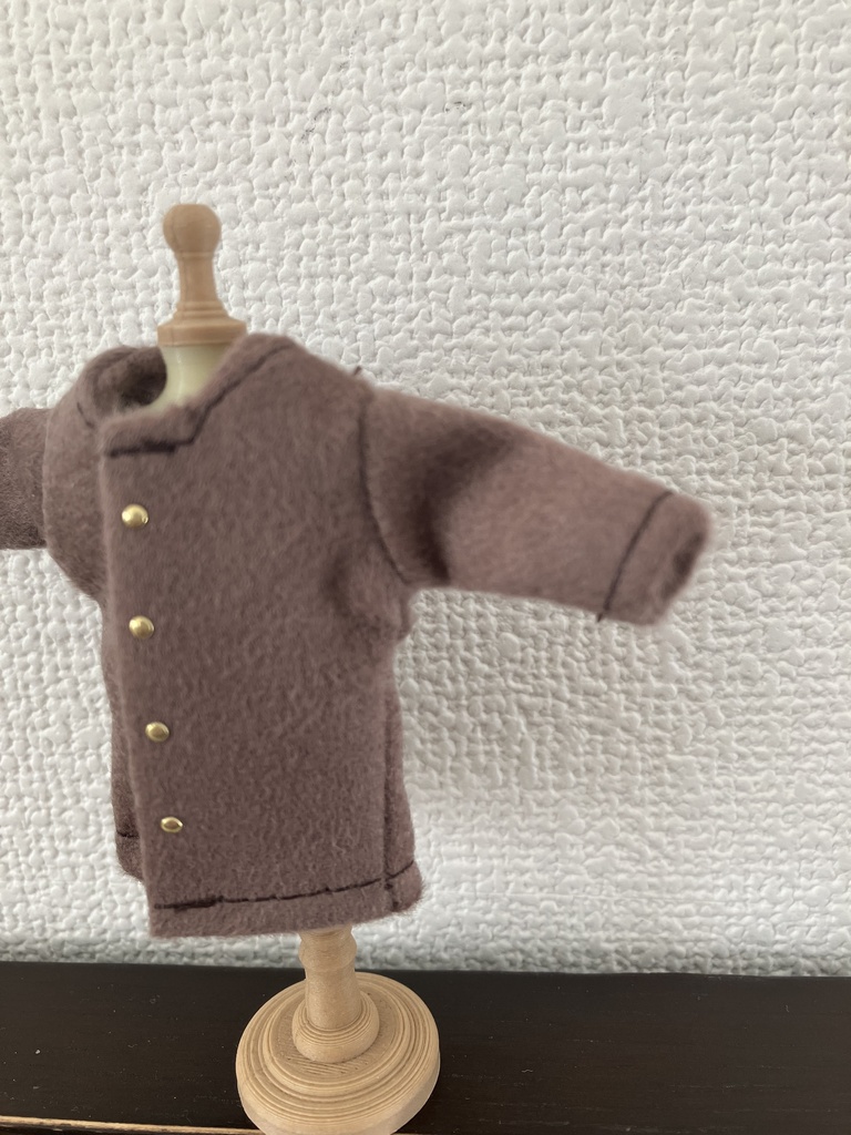 オビツ11  コート　brown