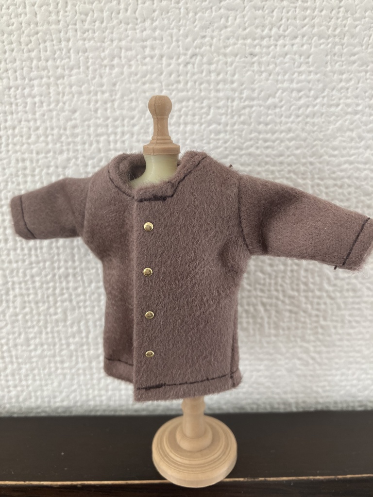 オビツ11  コート　brown