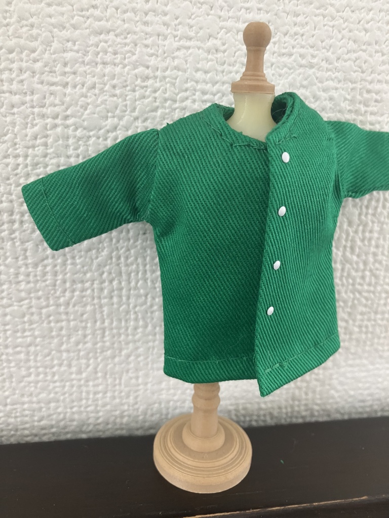 オビツ11  コート　green