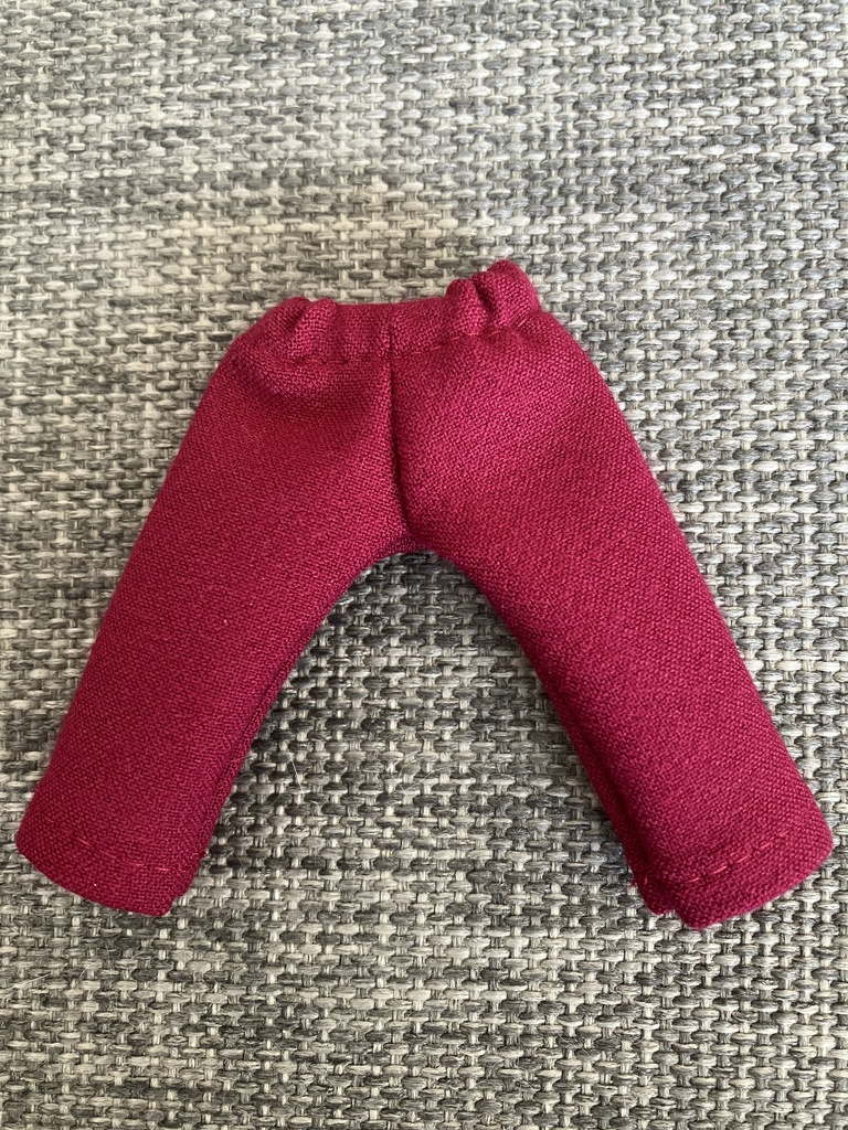 オビツ11  ジャージパンツ　ボルドー