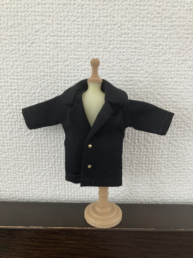 オビツ11  コート　black