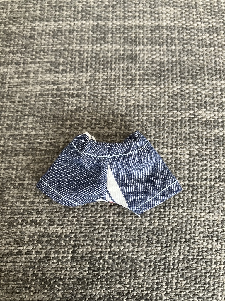 オビツ11  ショートパンツ　デニム