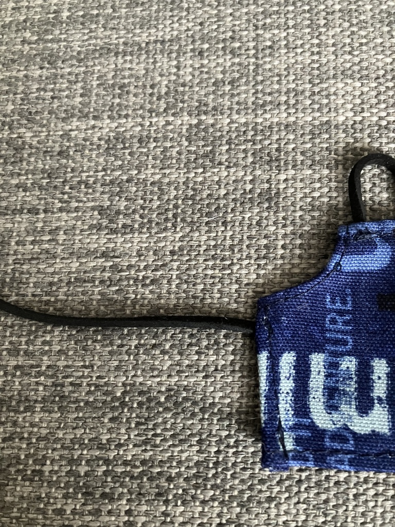 オビツ11  エプロン　blue